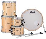 Pearl Session STS 5 Piece Shell Kit With Free 14x14 Tom Natural Birch